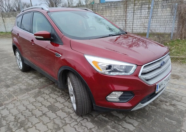 Ford Escape cena 79900 przebieg: 80000, rok produkcji 2019 z Ząbki małe 56